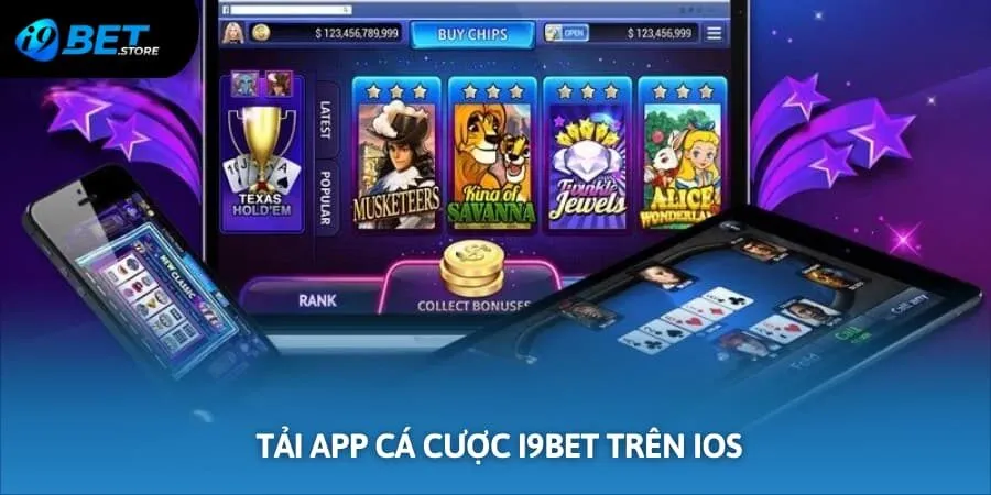 Hoàn thành tải app I9BET trên iOS